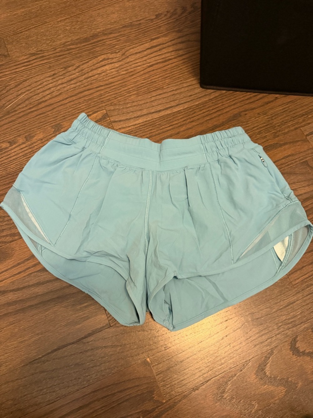 Light Blue Hotty Hot 2.5 low rise Women's Athletic Shorts